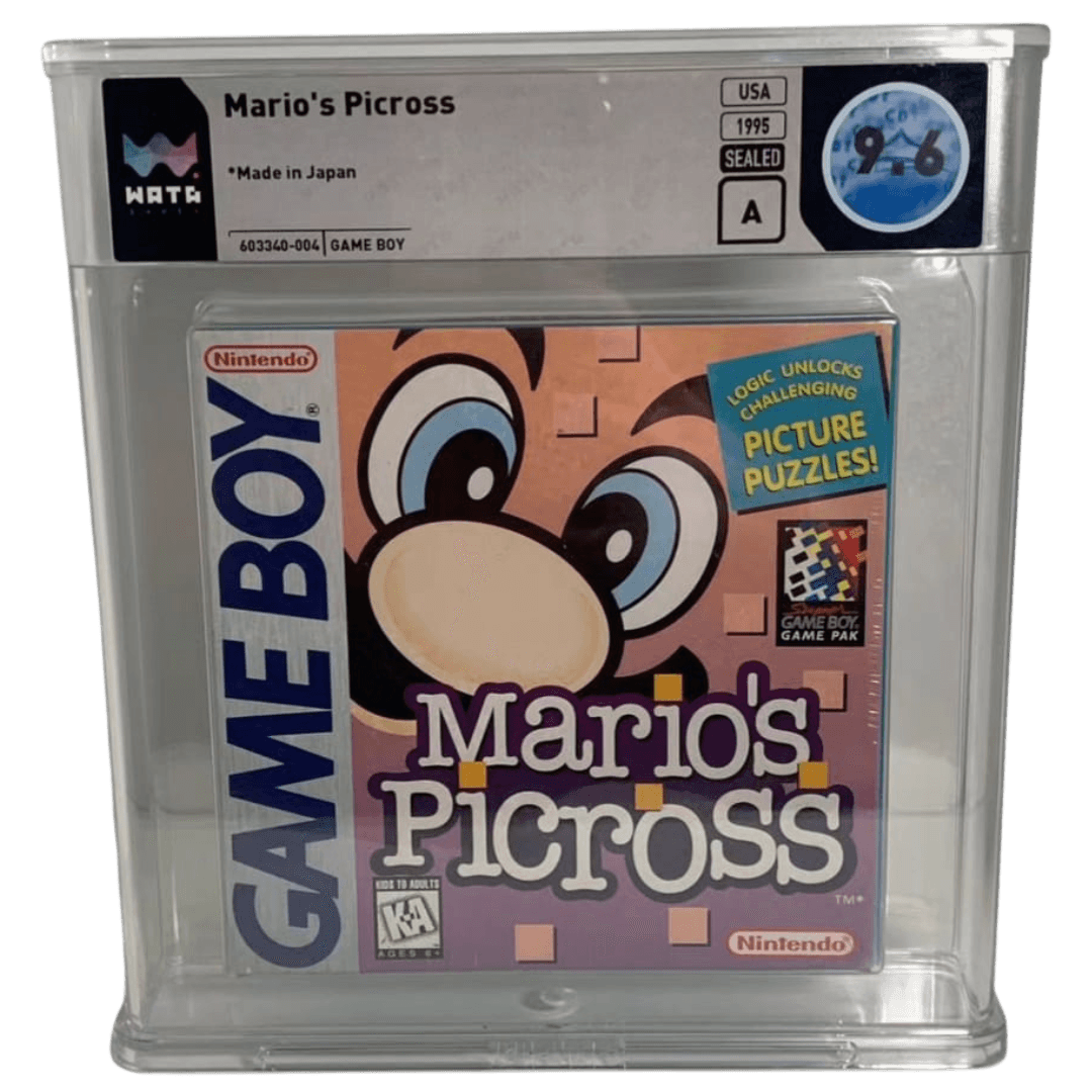 Mario's Picross (1995) - Game Boy - Sigillato
