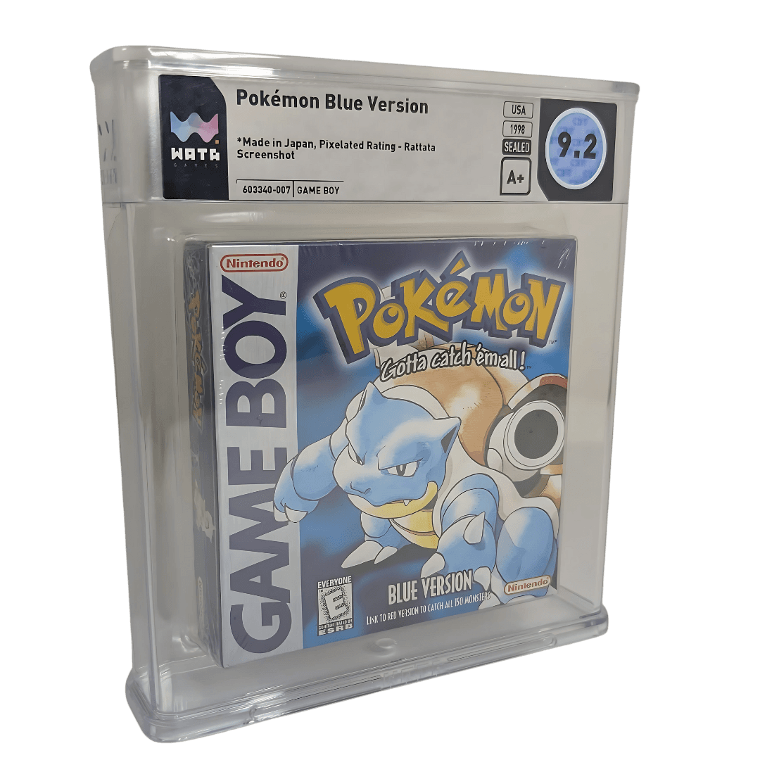 Pokémon Blue Version (1998) - Gameboy 