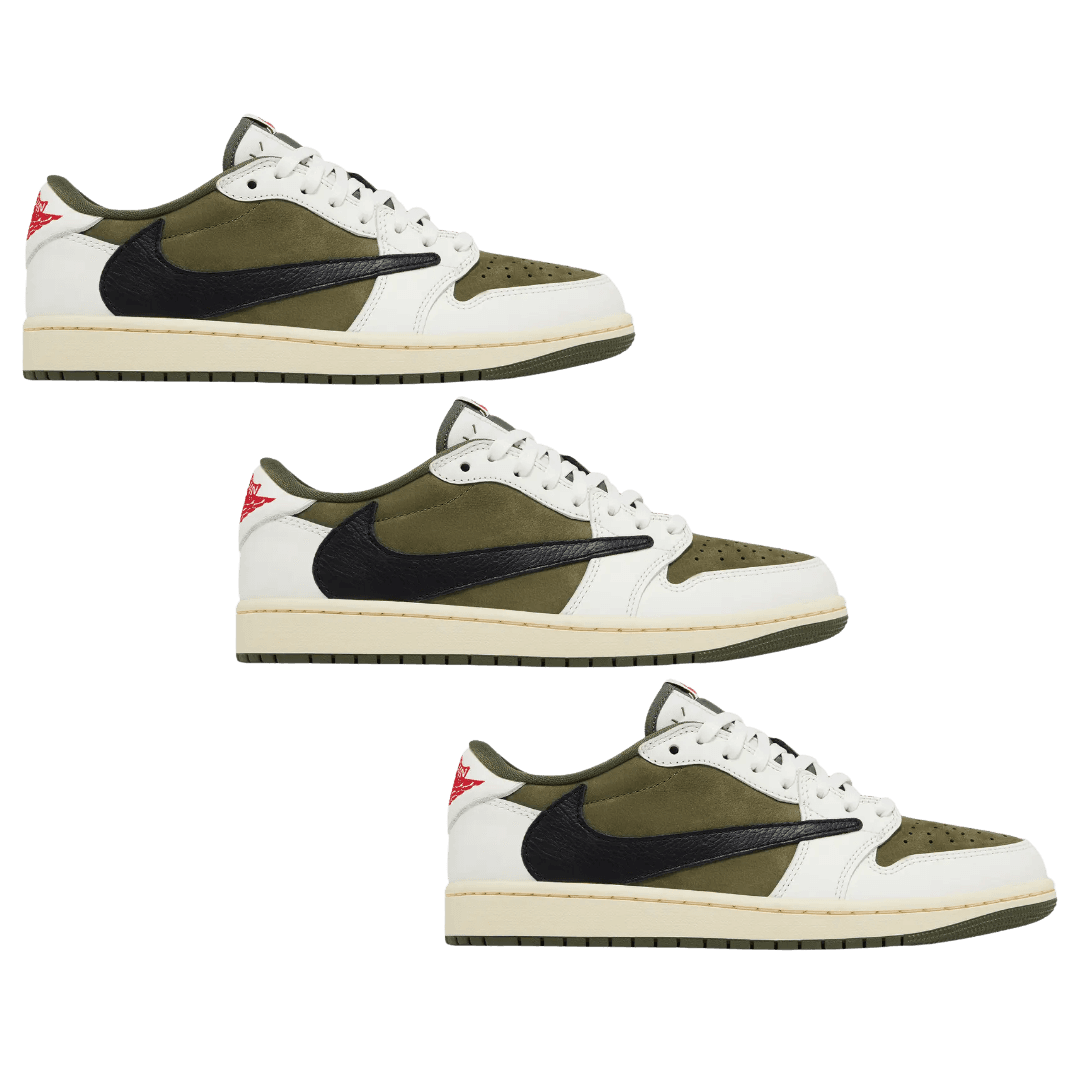 Air Jordan 1 Low Travis Scott - Medium Olive M