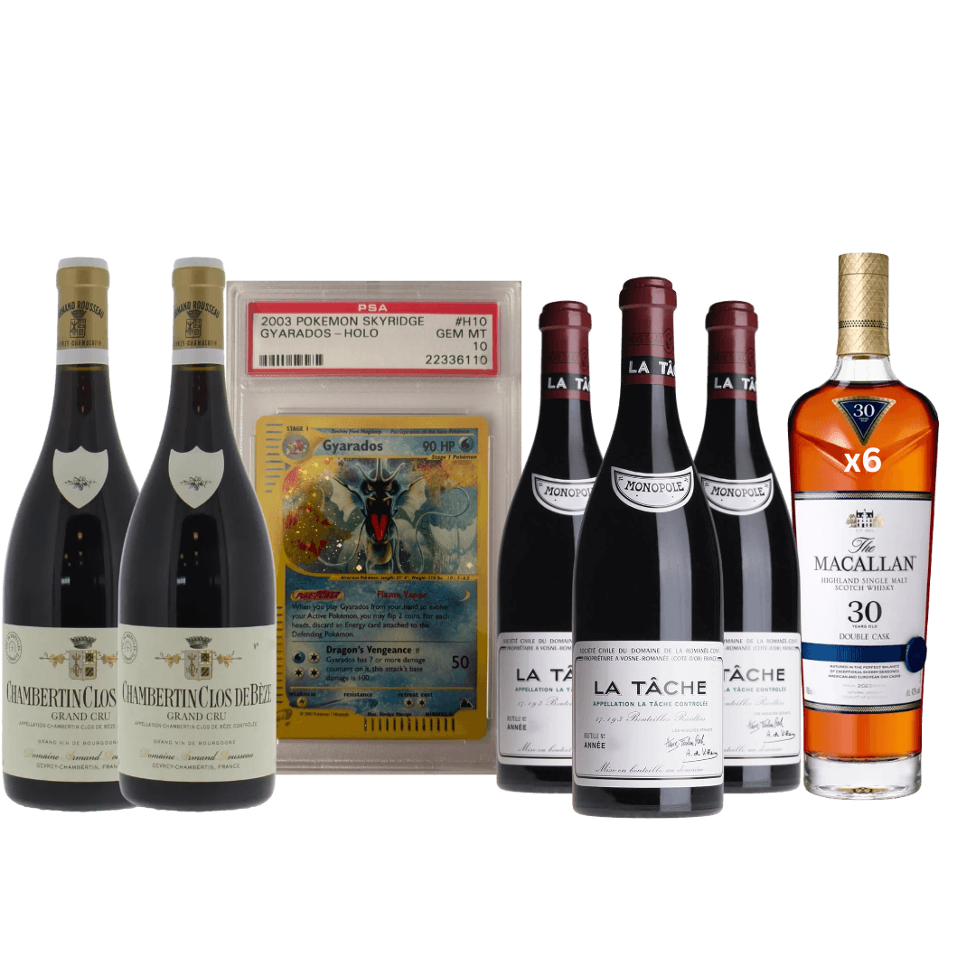 Vino & Whisky & Pokemon: tre mondi in un solo lotto