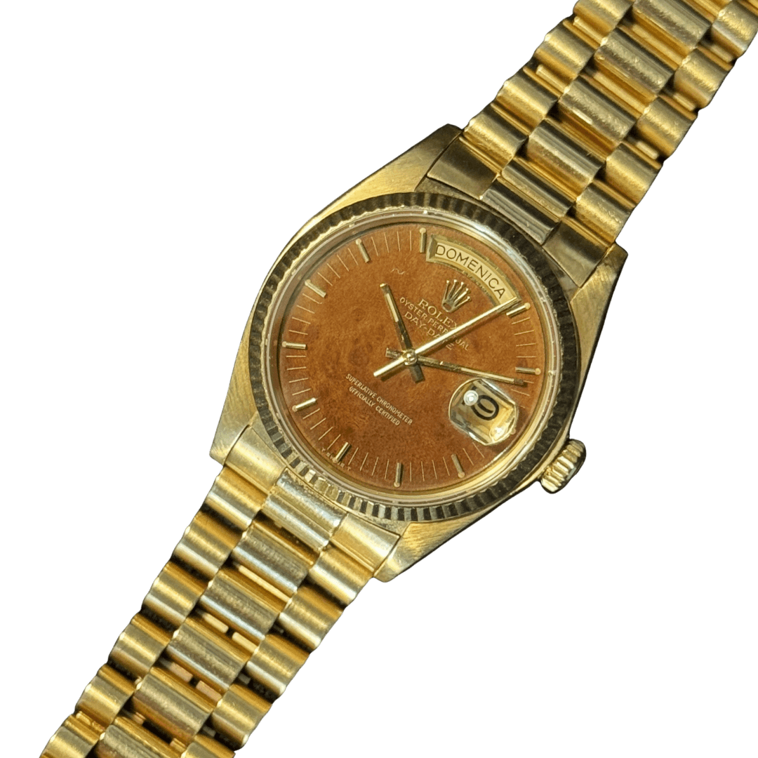 Rolex Day Date 18038 "Wood Dial"