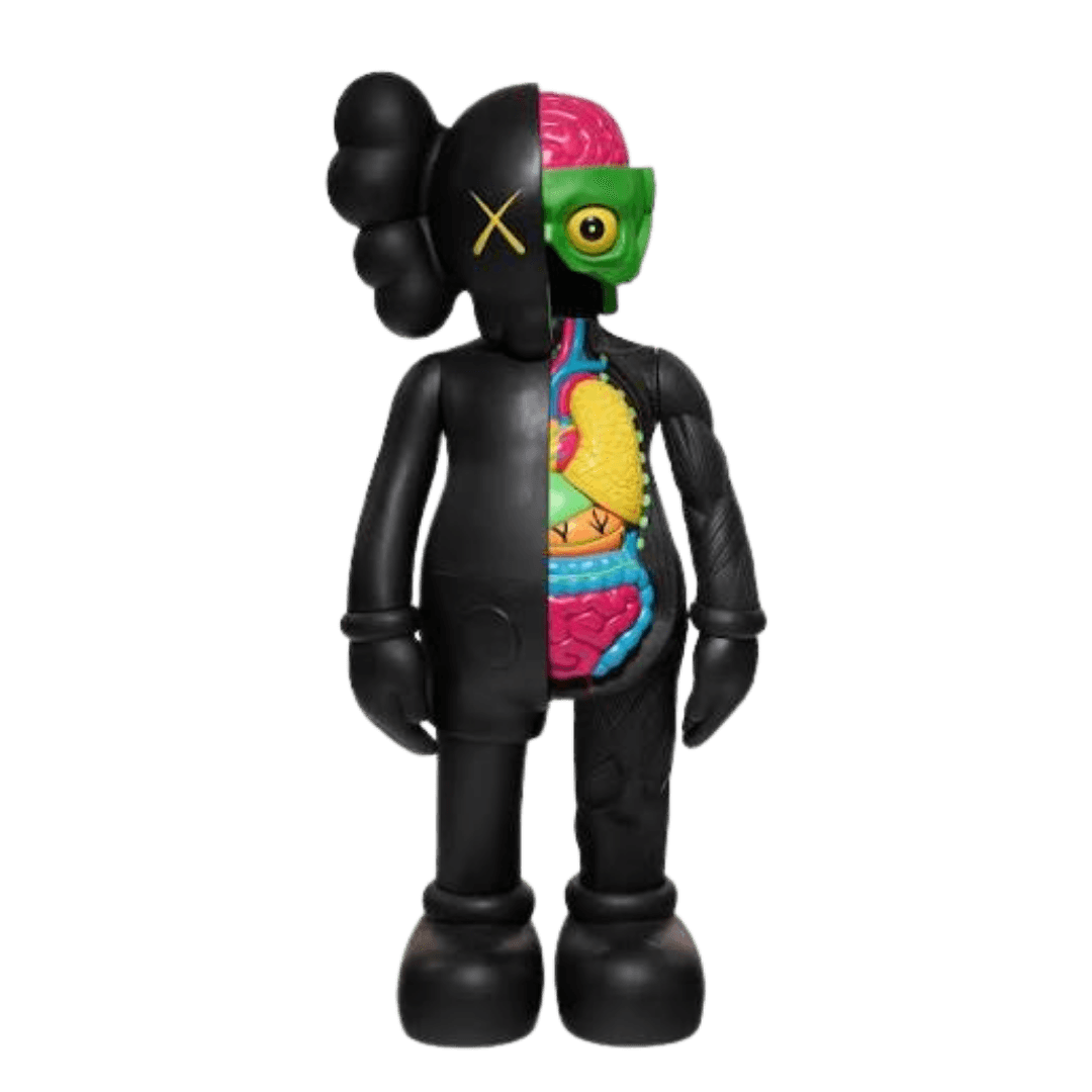 KAWS – Four Foot Dissected Companion (Black) 2009