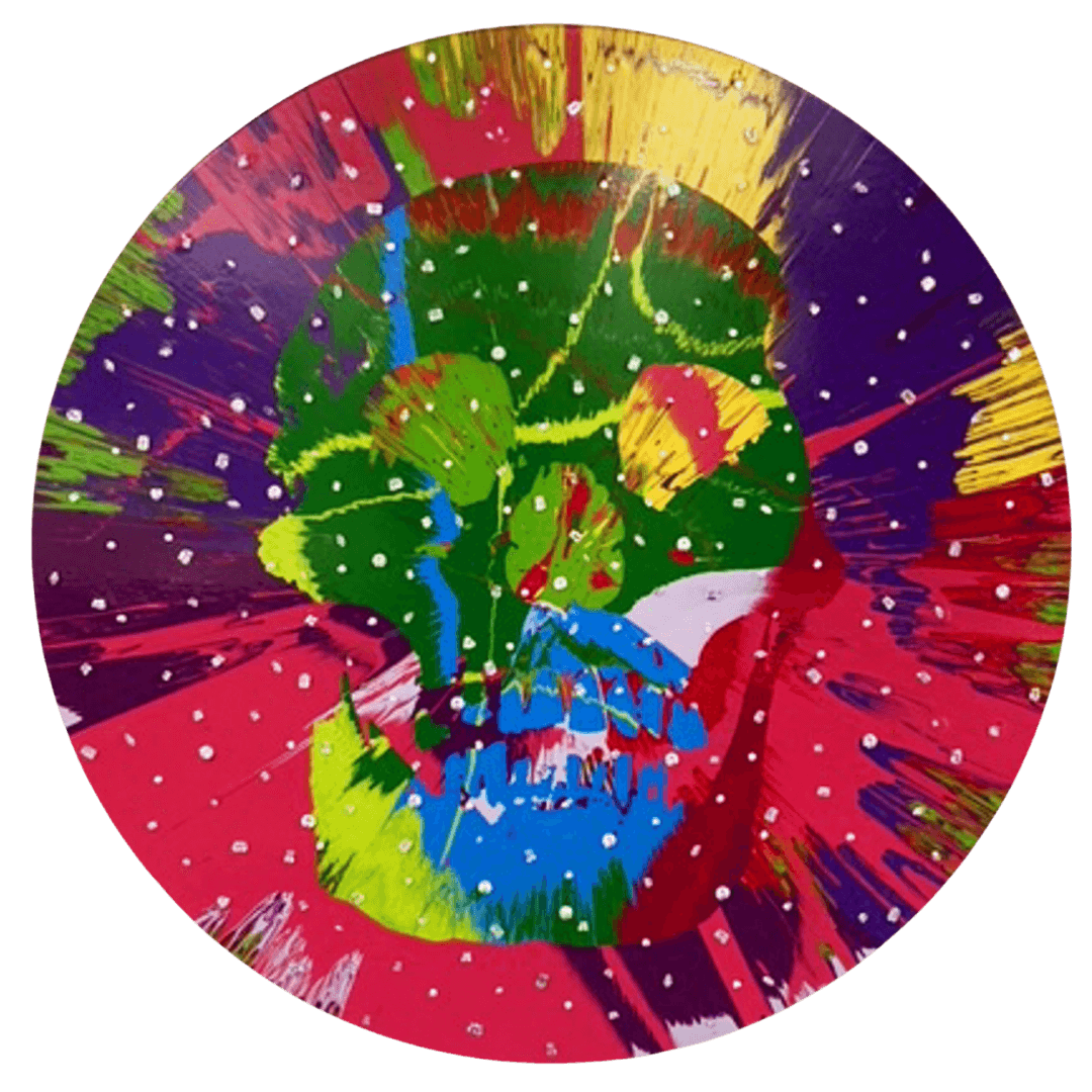 Damien Hirst - Beautiful Zaria Micropsia Painting for Candida (2011)
